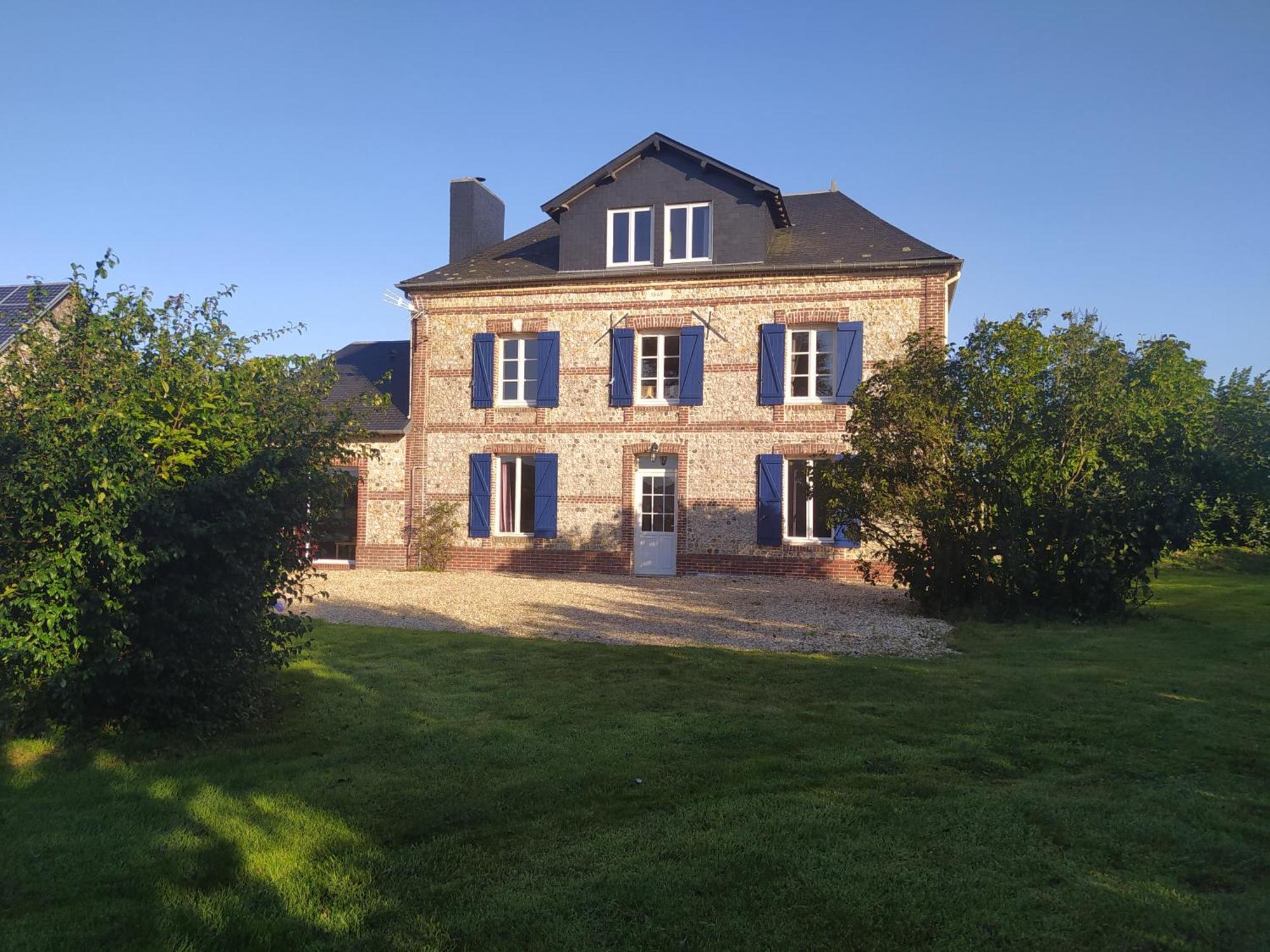 Maniquerville Chambres D'Hotes " Le Clos Des Colimacons " מראה חיצוני תמונה